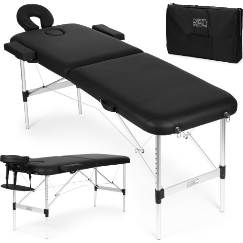 Aluminum massage and rehabilitation table 2-segment folding case + bag ModernHome