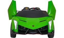 Детский электромобиль Lamborghini Veneno, зелёный