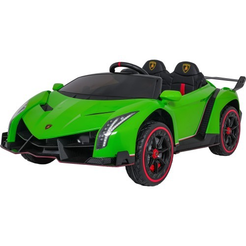 Детский электромобиль Lamborghini Veneno, зелёный