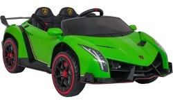 Bērnu elektromobilis Lamborghini Veneno, zaļš