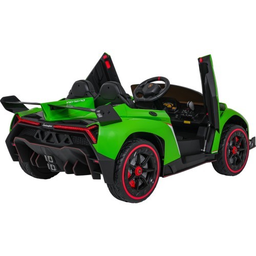 Bērnu elektromobilis Lamborghini Veneno, zaļš