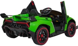 Bērnu elektromobilis Lamborghini Veneno, zaļš