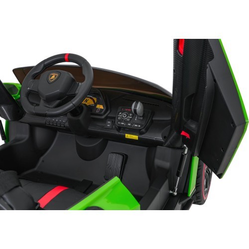 Детский электромобиль Lamborghini Veneno, зелёный