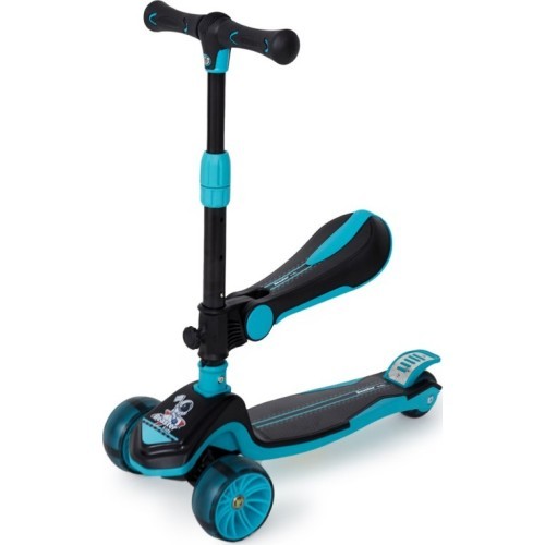 Beaster Kids BS603 children's balance scooter with folding seat, for kids from 3 years