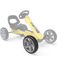 Wheel grey-black 10x2,5 front