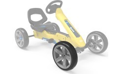 Wheel grey-black 10x2,5 front