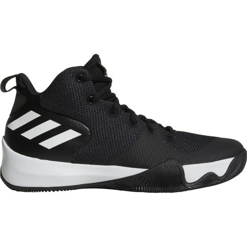 Adidas Explosive Flash Basketball Shoes Black White CQ0427