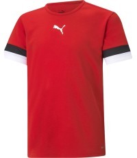 Puma Marškinėliai Paaugliams TeamRise Jersey Red 704938 01