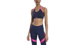 Спортивный бюстгальтер женский Reebok Wor Bra-Padded Navy FU2280