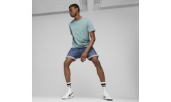 Puma Ess Elevated Pique Tee Green 673385 85 Men's T-Shirt