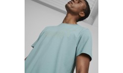 Puma Ess Elevated Pique Tee Green 673385 85 мужская футболка