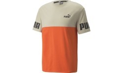 Мужская футболка Puma Power Colorb Orange Grey 847389 64