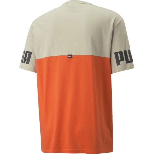 Мужская футболка Puma Power Colorb Orange Grey 847389 64