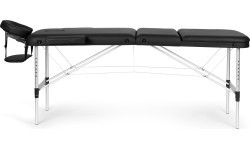 Aluminum massage and rehabilitation table, 3-segment, foldable into a suitcase + ModernHome bag
