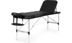 Aluminum massage and rehabilitation table, 3-segment, foldable into a suitcase + ModernHome bag