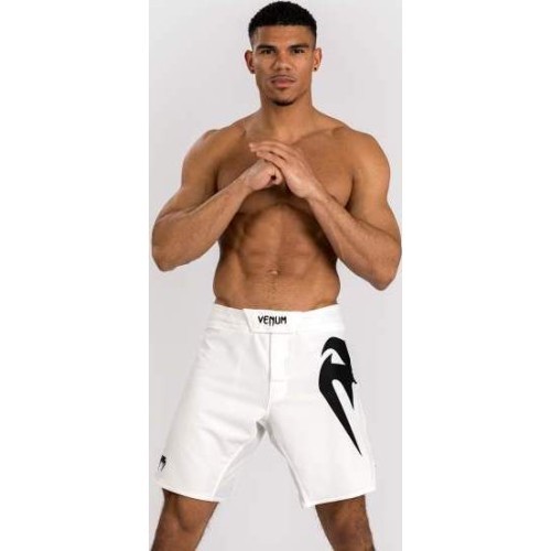 Venum Light 5.0 Fight Shorts - White/Black