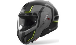 Atverama motocikla ķivere AIROH MATHISSE 2 Genius P/J matēti dzeltena