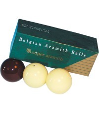 Набор шаров для карома Super Aramith Dark Red Набор шаров для карома 61,5 мм