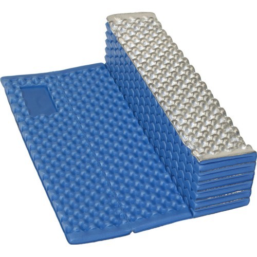 Складной коврик Yate Wave Alu 2,0 185x56x1,8 см, синий