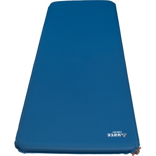 Pašpiepūšams paklājs Yate Comfort, 50 mm – zils/pelēks