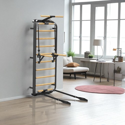 Wall Bars inSPORTline Wootkit 220 x 86 cm - Black