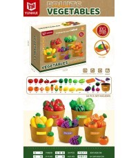 Augļu komplekts 34 gab + piederumi