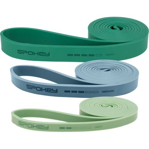 A set of resistance bands Spokey POWER SET