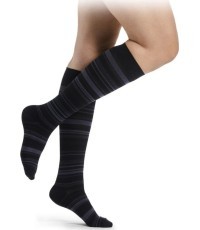 Kompresinės moteriškos kojinės MICROFIBER SHADES by SIGVARIS - Oniksas