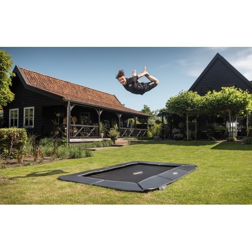 Батут BERG Sports Ultim Champion FlatGround 330 серый