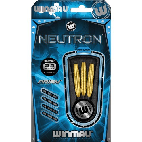 Латунные дротики Winmau Neutron со стальным наконечником, 24 г