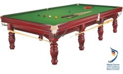 Snūkera galds Dynamic Prince II Steelblock, mahagona, 12 pēdas