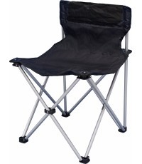 Saliekamais krēsls BasicNature Travelchair Standard, melns