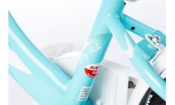 Velosipēds Karbon Kitty 16 turquoise-white