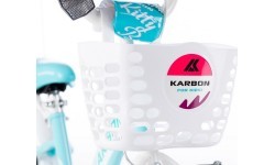 Karbon Kitty 16 bike turquoise-white