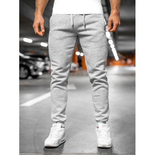 J.Style Men's Pants Grey 68XW01-2
