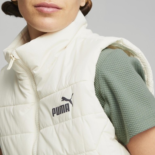 Puma sieviešu veste Ess Padded Vest Alpine White 848941 87