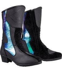 W-TEC Sceneria Sieviešu moto zābaki - Black