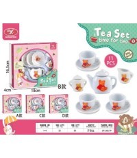 Keramikas lācīšu tējas piederumu komplekts