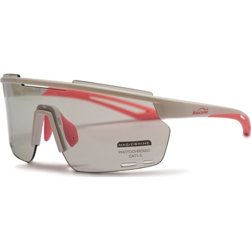 Magicshine ROULEUR Photochromic Glasses (pink/white)
