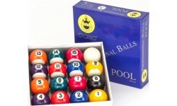 Biljarda bumbiņu komplekts Dynamic Billiard Classic A kvalitāte, 38 mm