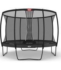 Батут BERG Elite Regular 430 серый + защитная сетка DLX XL