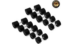 HPC SET SET OF POLYURETHANE Dumbbells 2 x 40 - 50 KG CPU (450 KG) HMS