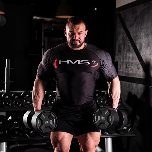 HPC SET SET OF POLYURETHANE Dumbbells 2 x 40 - 50 KG CPU (450 KG) HMS