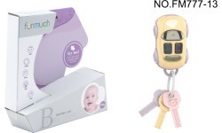 Soft Key Set and Keychain with Light Function for the Youngest