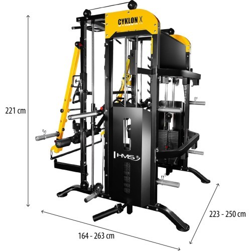 Daudzfunkcionāls Smith trenažieris ar aprīkojumu CYKLON X HMS