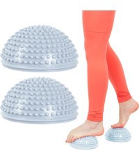 Balansa un pēdu masāžas paliktnis inSPORTline Uossia - Bright Blue