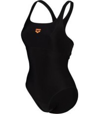 Sieviešu peldkostīms Solid Control Pro Back B, melns, 36 - 500