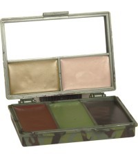 W/L CAMO 5 COL.FACE PAINT SET W. MIRROR