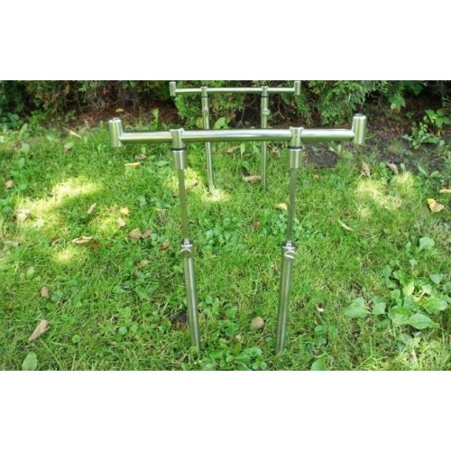 Makšķeres turētājs Zfish, nerūsējošais tērauds, 50–90 cm