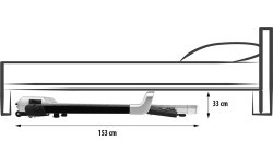Salokāms elektriskais skrejceliņš BE8501i HMS